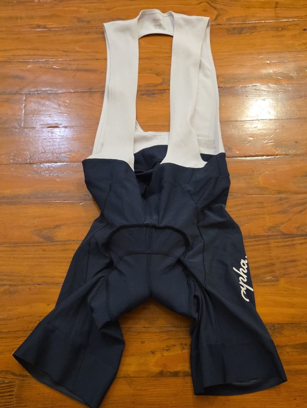 Rapha Cycling Bib Shorts Men Medium Navy Blue Marin Headlands Padded Chamois